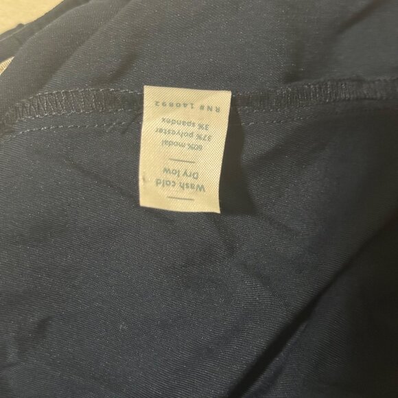 Marine Layer Allison Pant Navy Infill Elastic Waistband size Small 2 pockets new - Picture 10 of 13